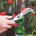 Personalize o kit de jardinagem alumínio para as luvas de jardinagem de garras para homens para homens Mulheres